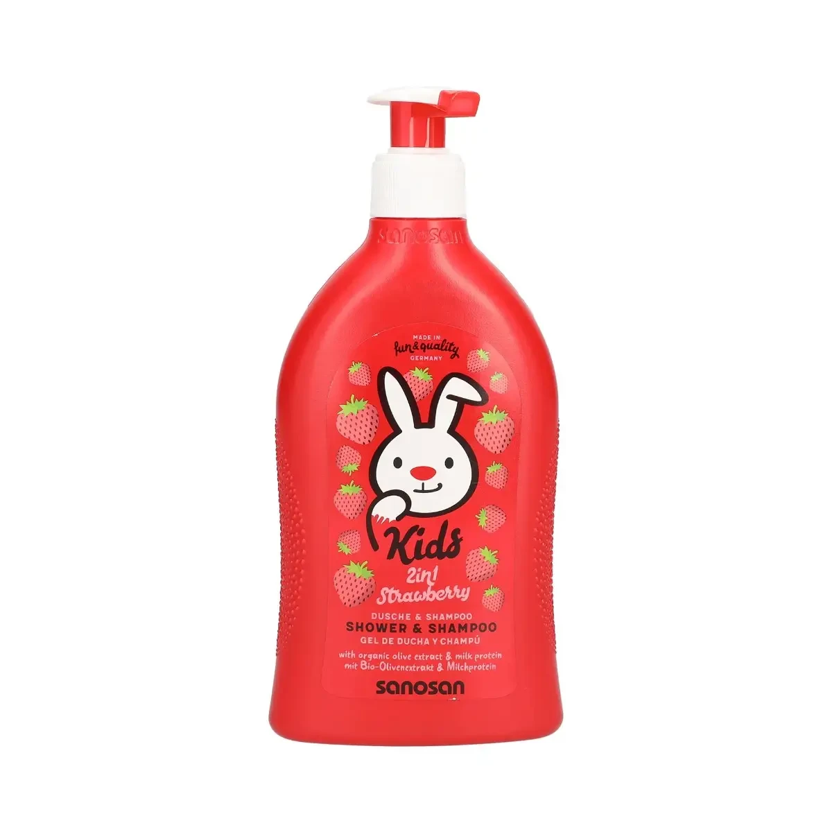 "Sanosan Baby Strawberry Shower & Shampoo"