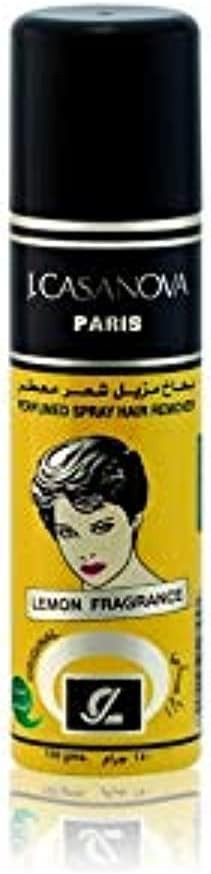 جيه كازانوفا بخاخ مزيل للشعر معطر - ليمون - 150 جم